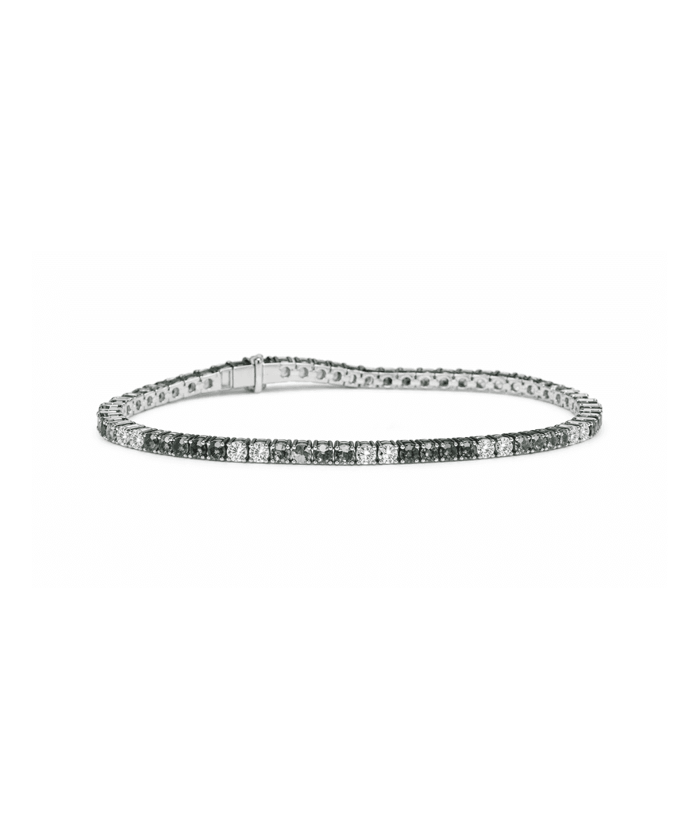 Green Round Diamond Bracelet