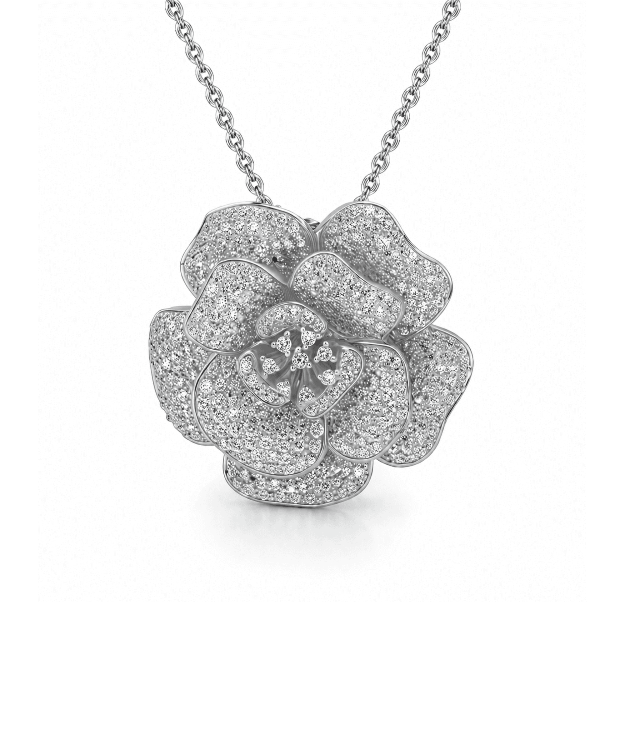 Bloom Flower Pendant Necklace alternate view