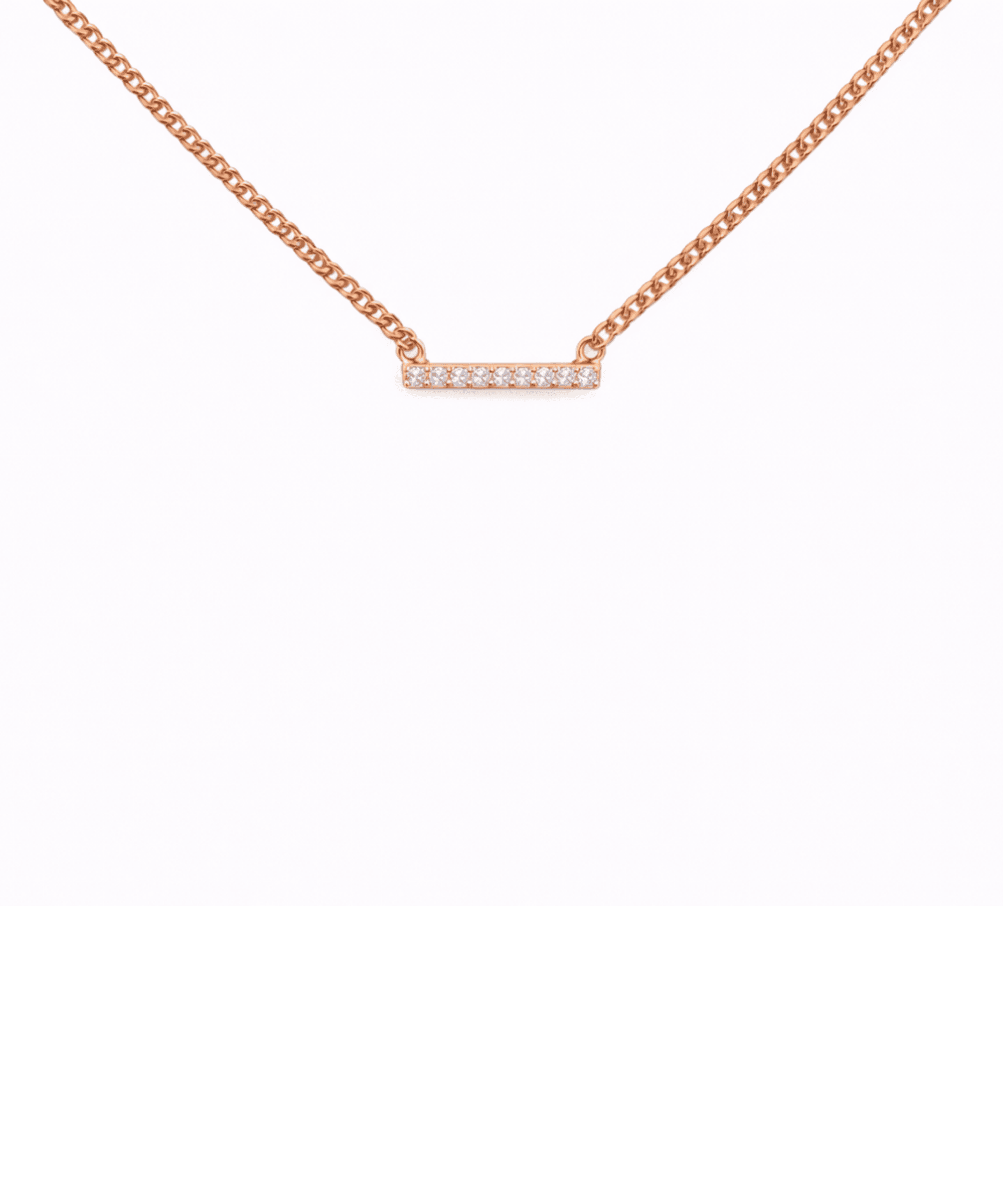 Bar Pendant Necklace