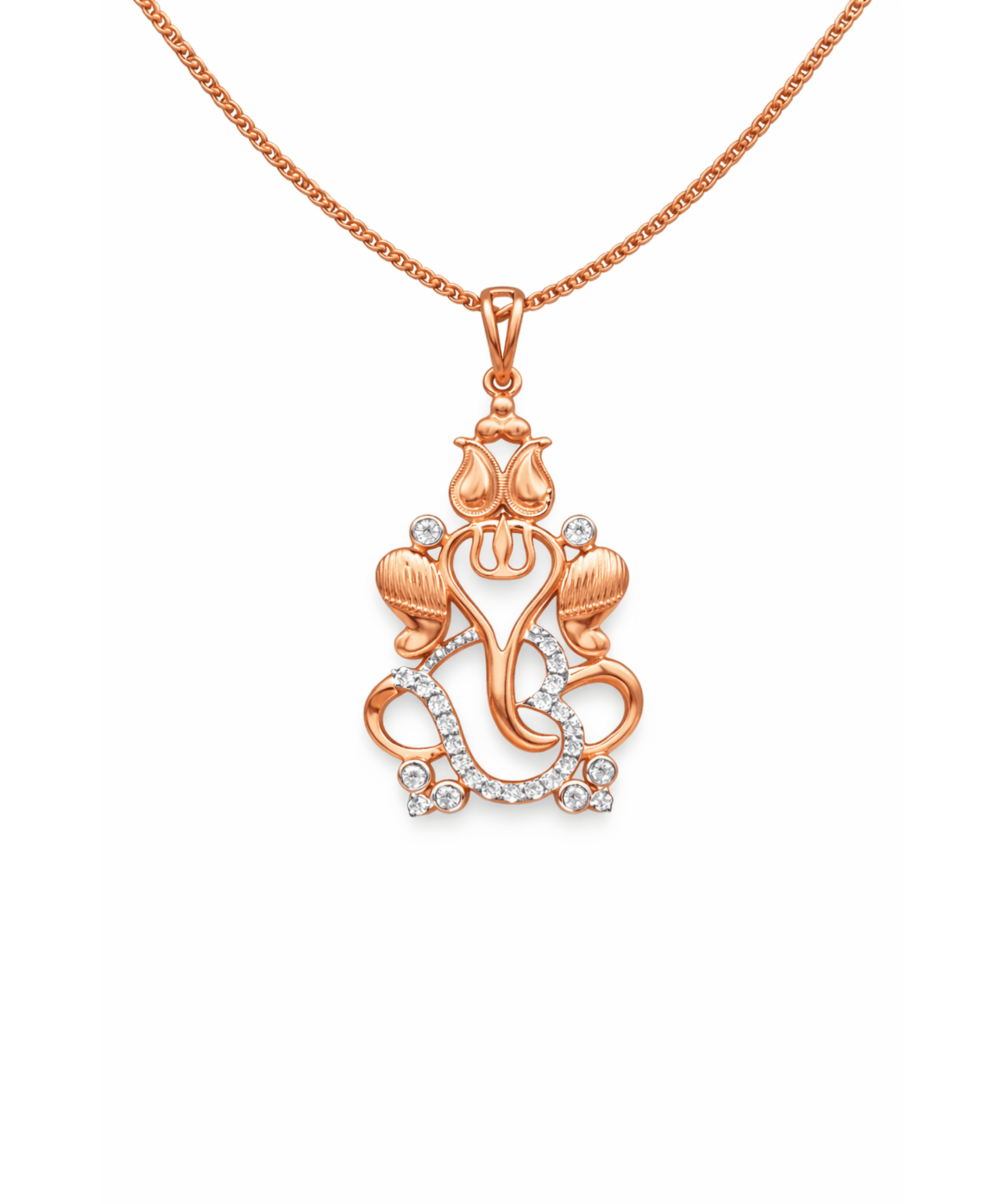 Lord Ganesha Pendant Necklace alternate view