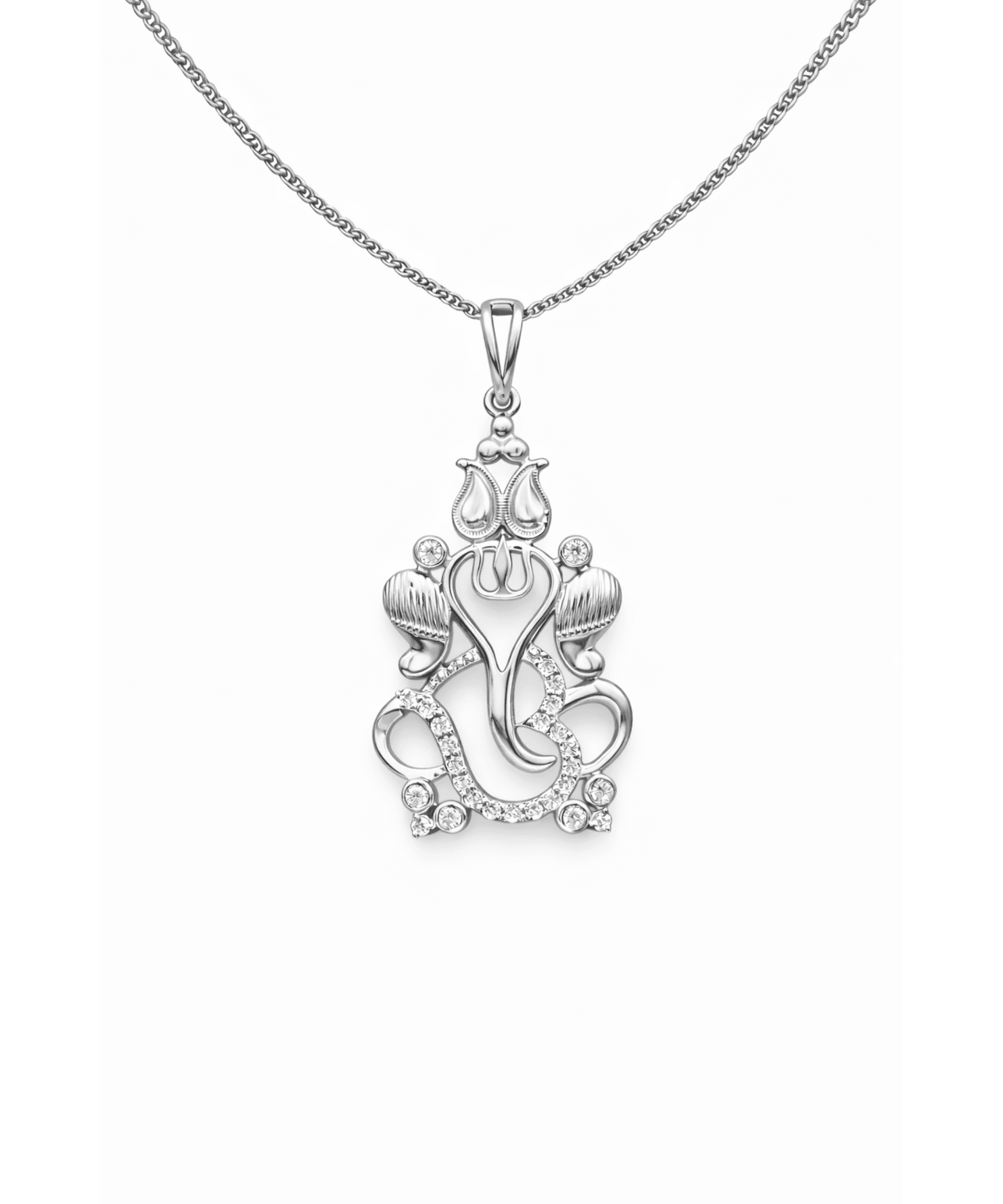 Lord Ganesha Pendant Necklace alternate view
