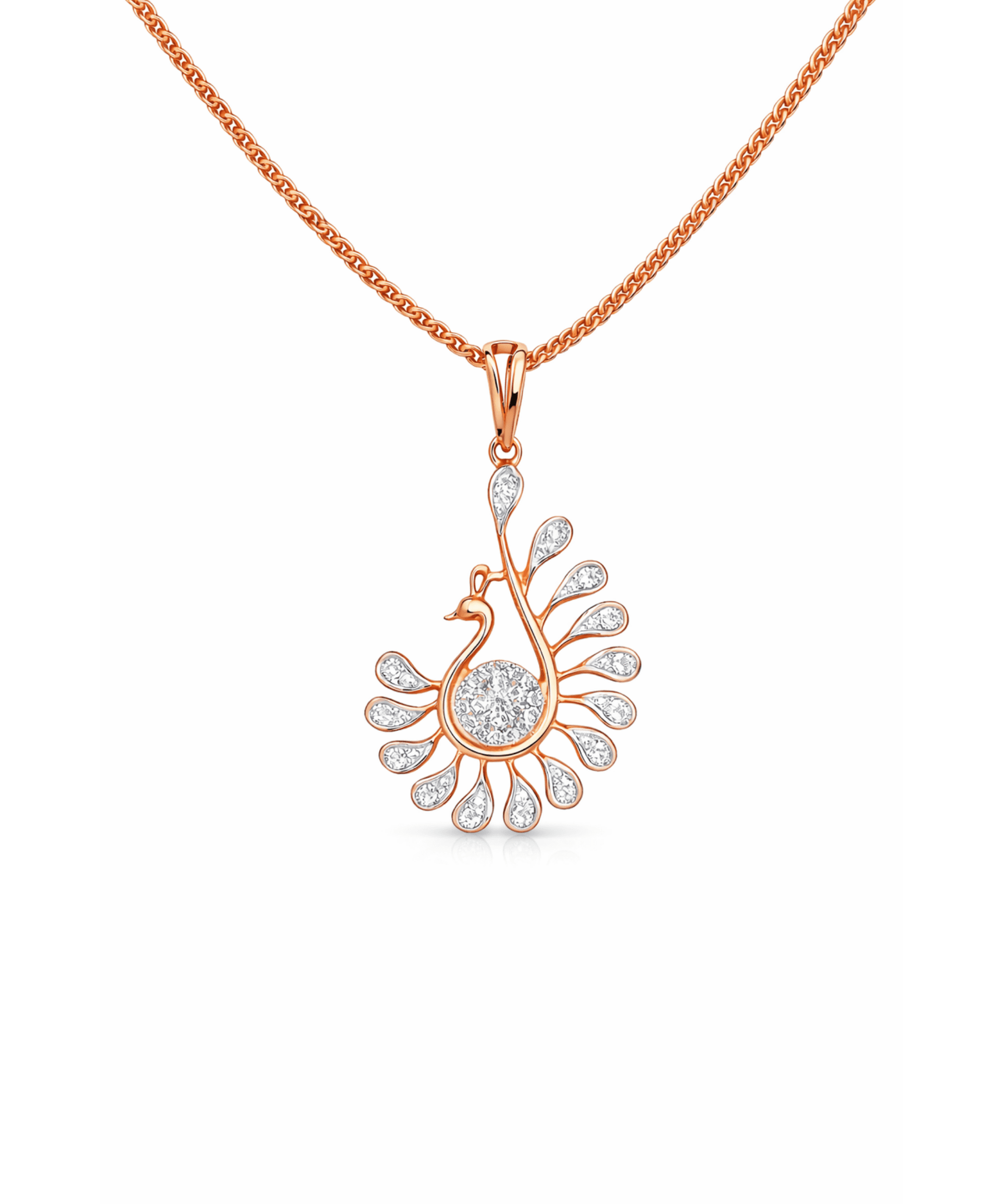 Peacock Pendant Necklace