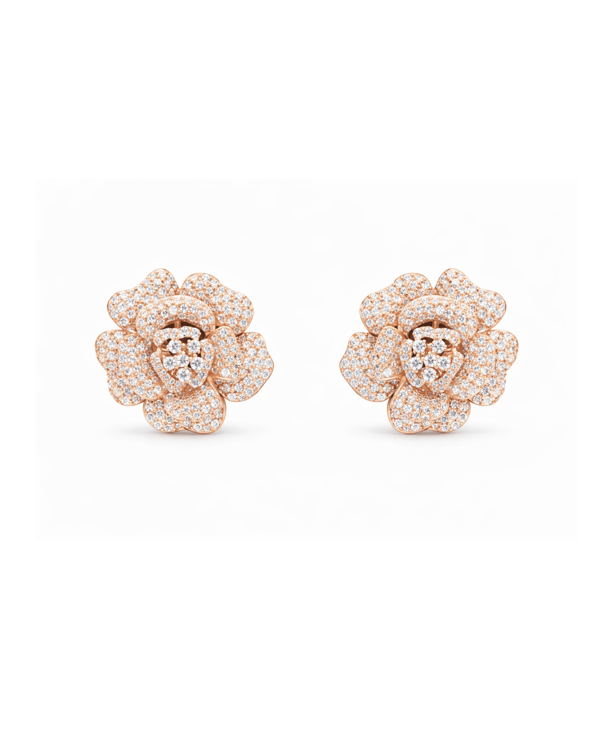 Bloom Flower Stud Earrings