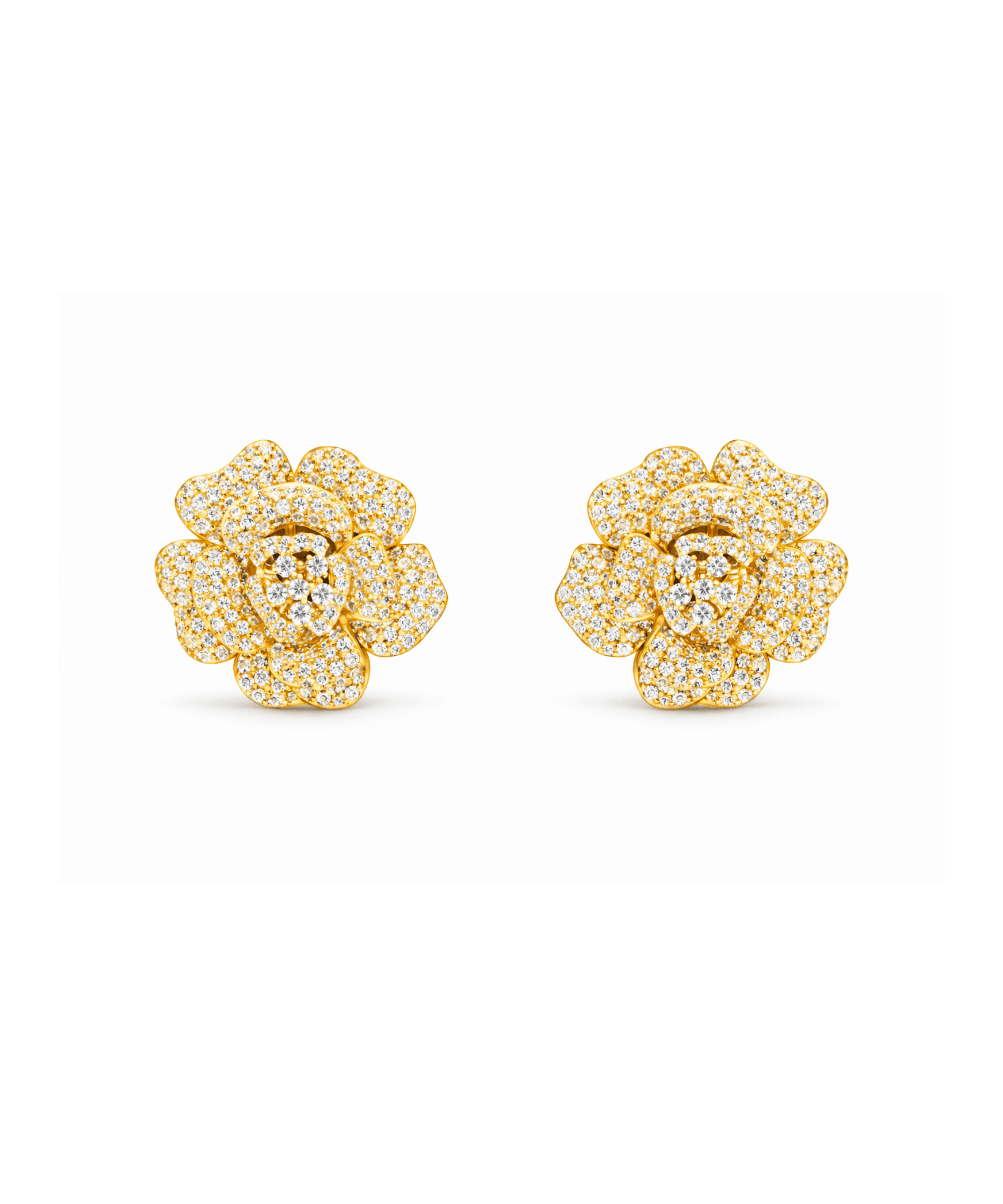Bloom Flower Stud Earrings alternate view